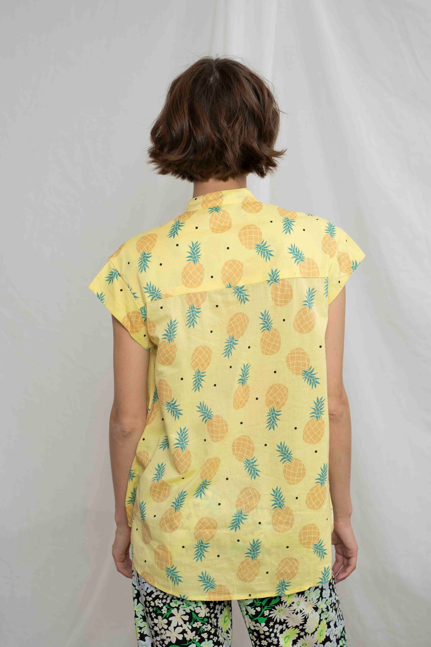 חולצת טוני אננס צהוב Back In Stock