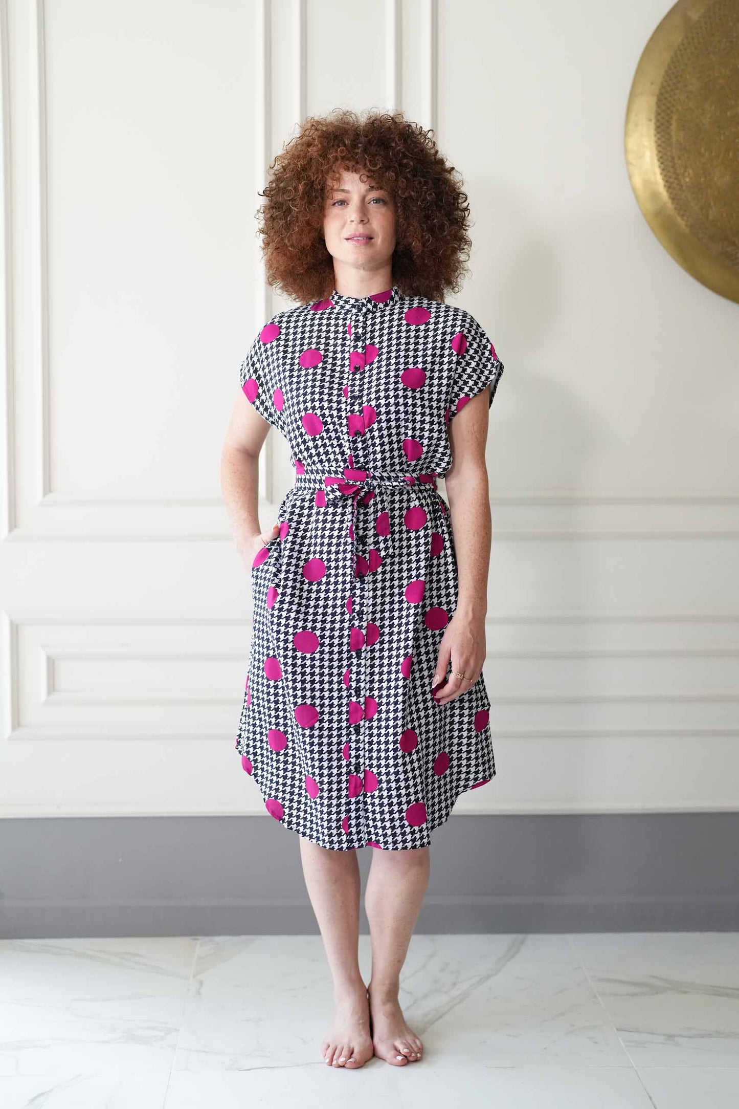 שמלת מידי אוברסייז פפיטה.קום