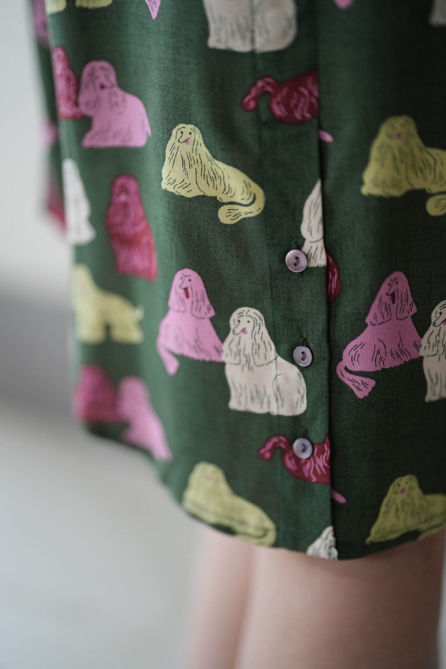 שמלת מידי אוברסייז קוקר ספניאל