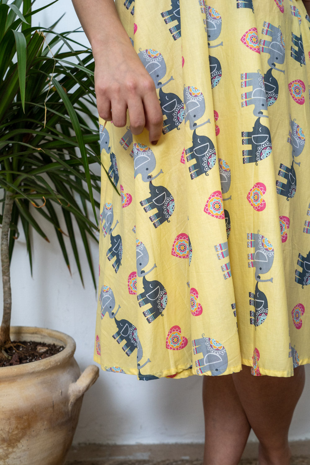 M שמלת פיפטיז פילים