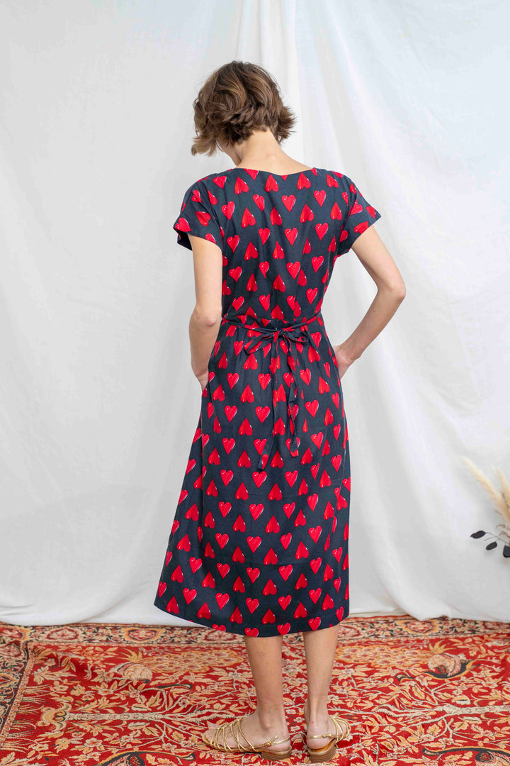 שמלת גיישה מלכת הלבבות