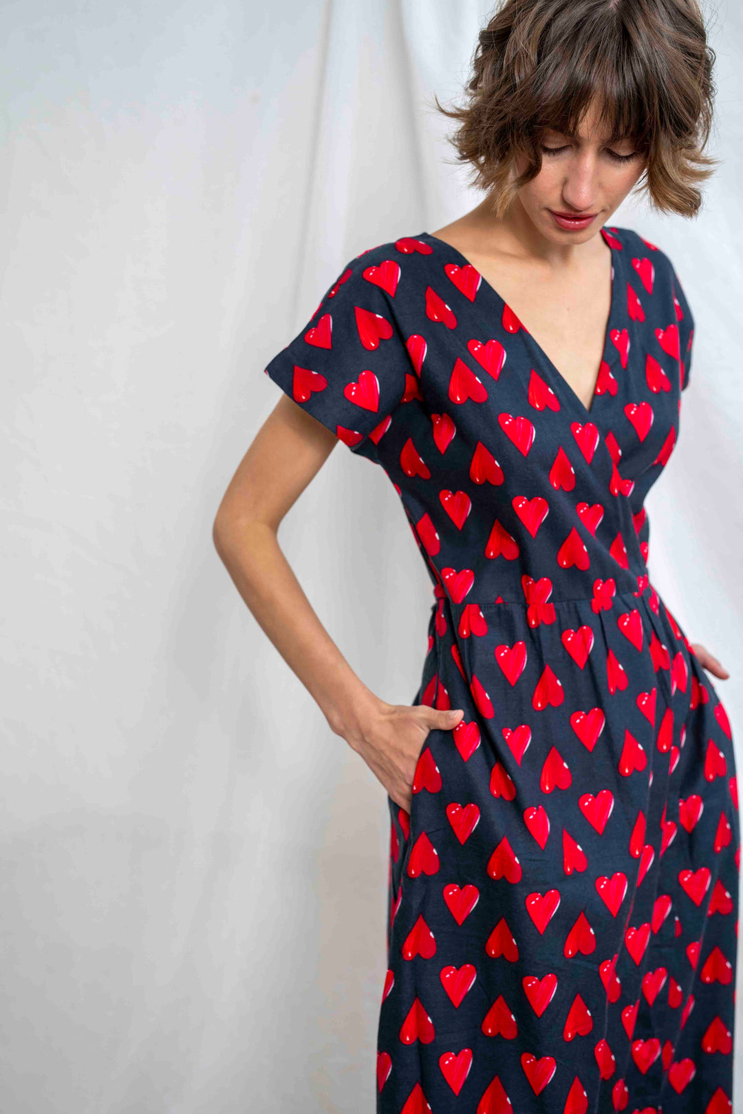 שמלת גיישה מלכת הלבבות