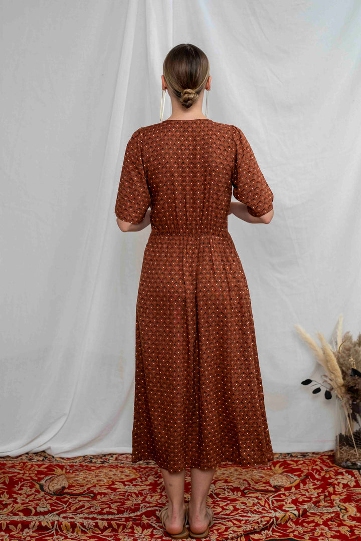 שמלת יולי שרוול מלכת המדבר