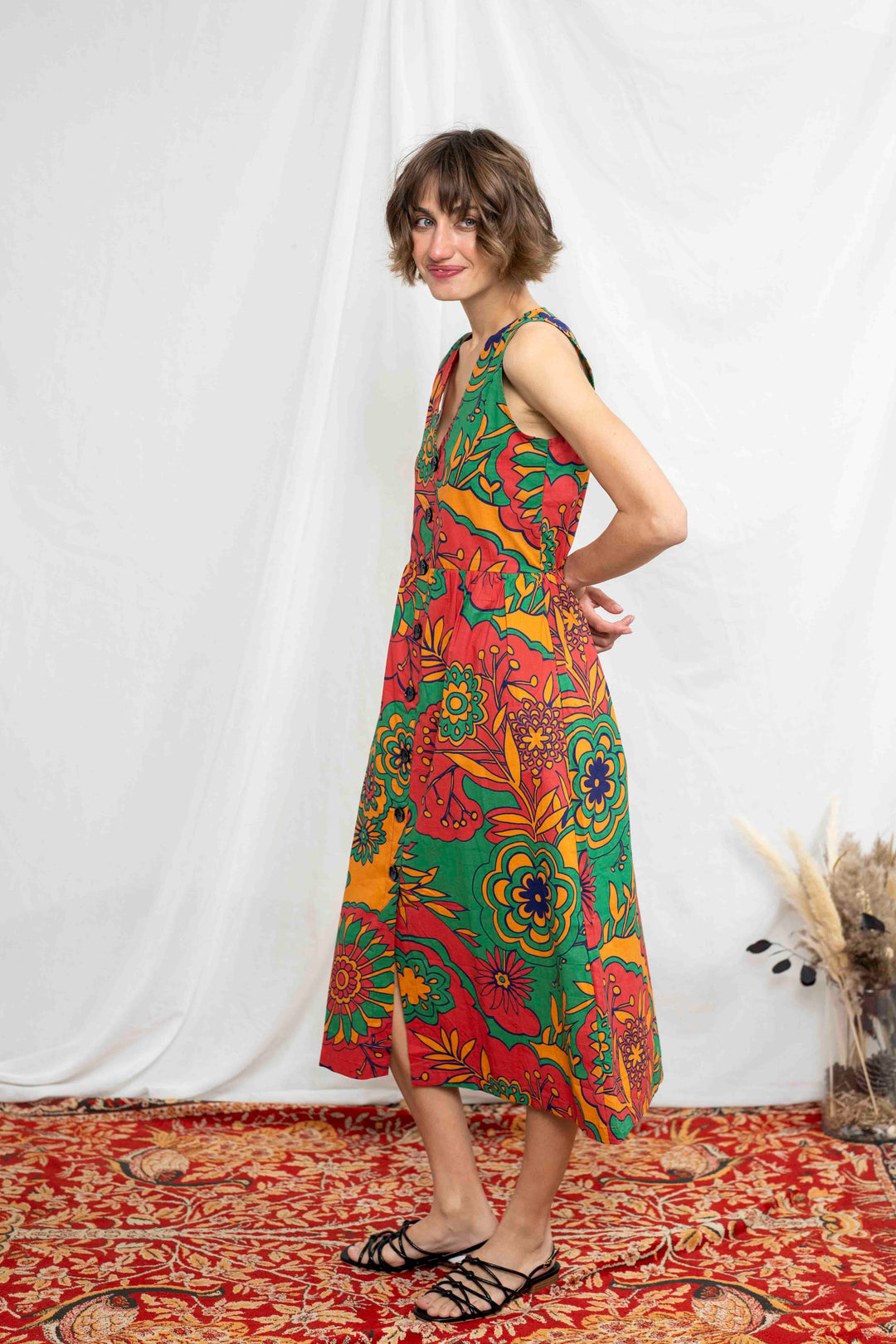 שמלת יולי וינטג׳ית Back In Stock