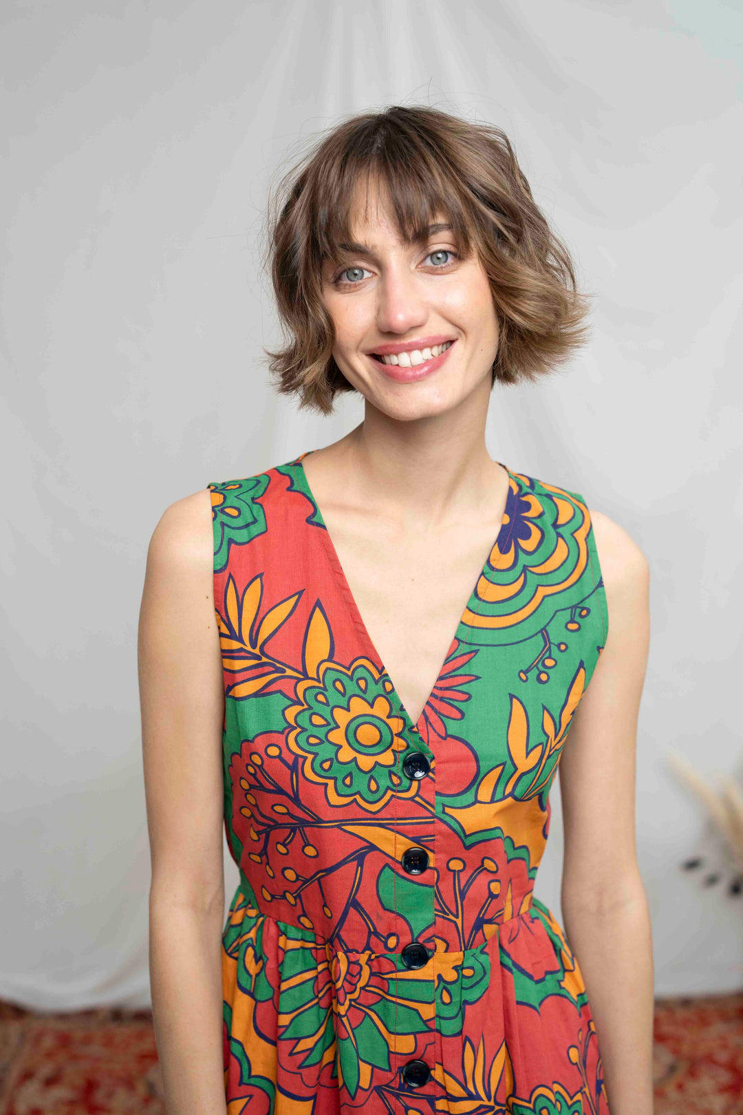 שמלת יולי וינטג׳ית Back In Stock