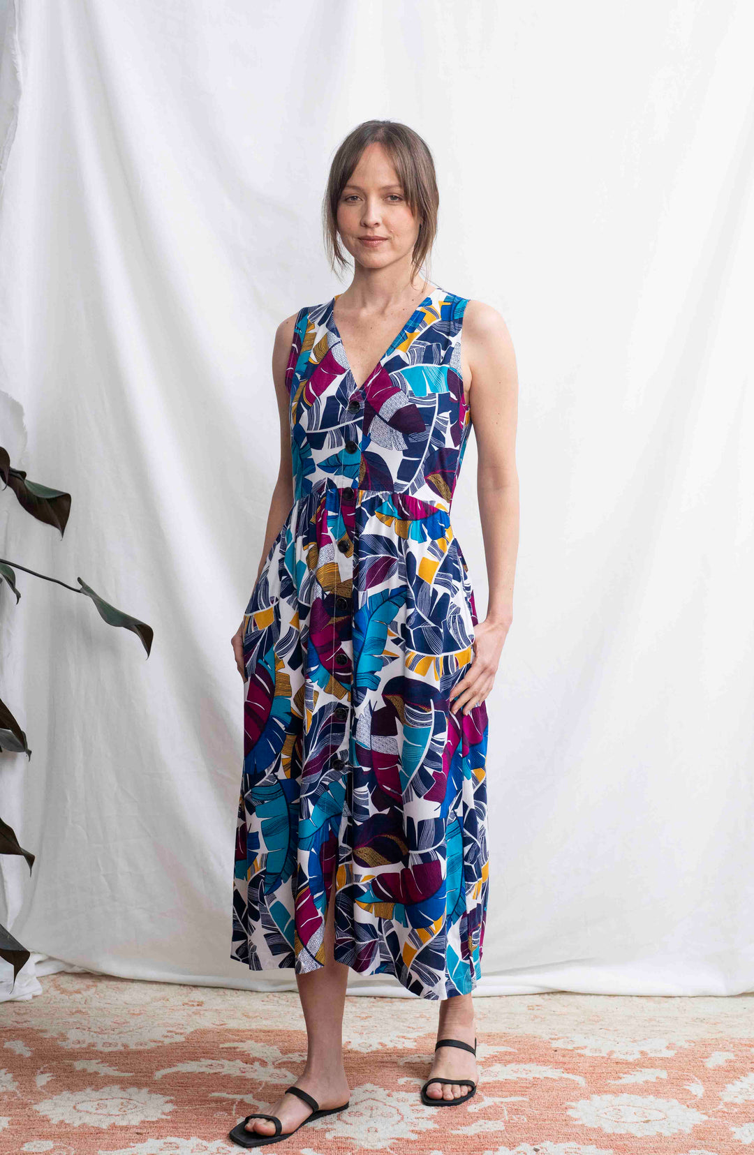 שמלת יולי טרופיקל