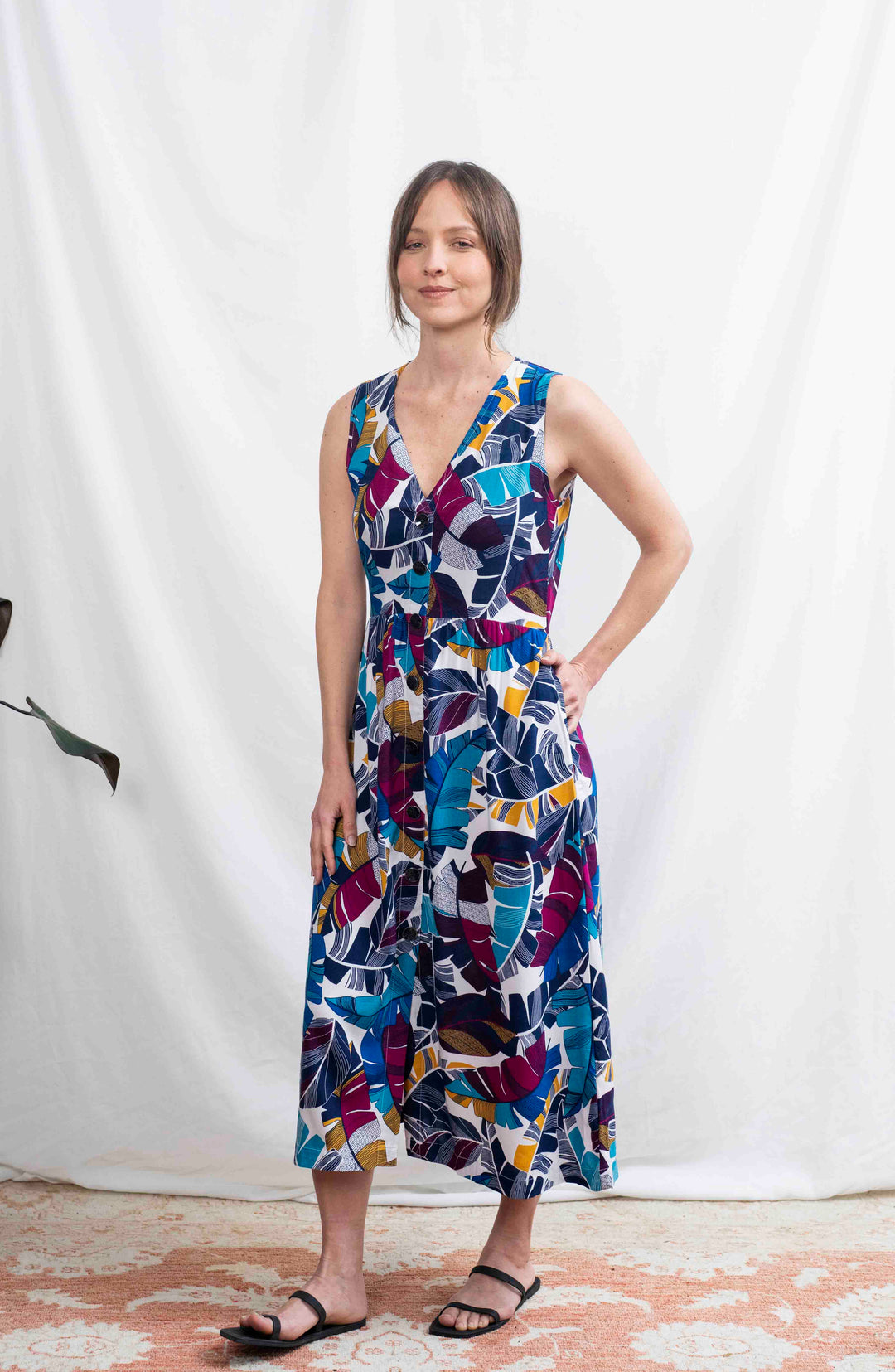 שמלת יולי טרופיקל