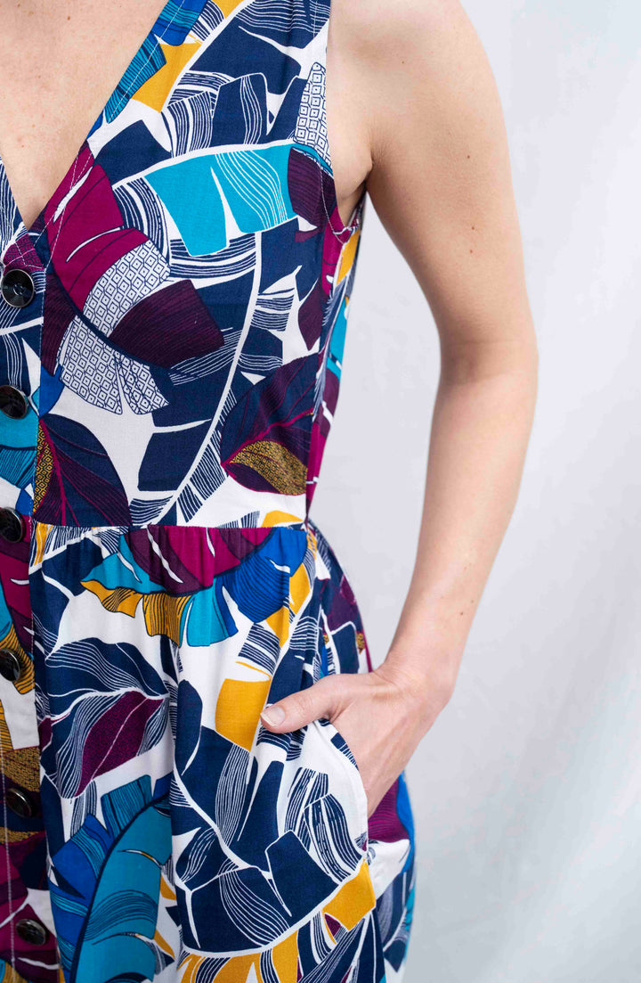 שמלת יולי טרופיקל