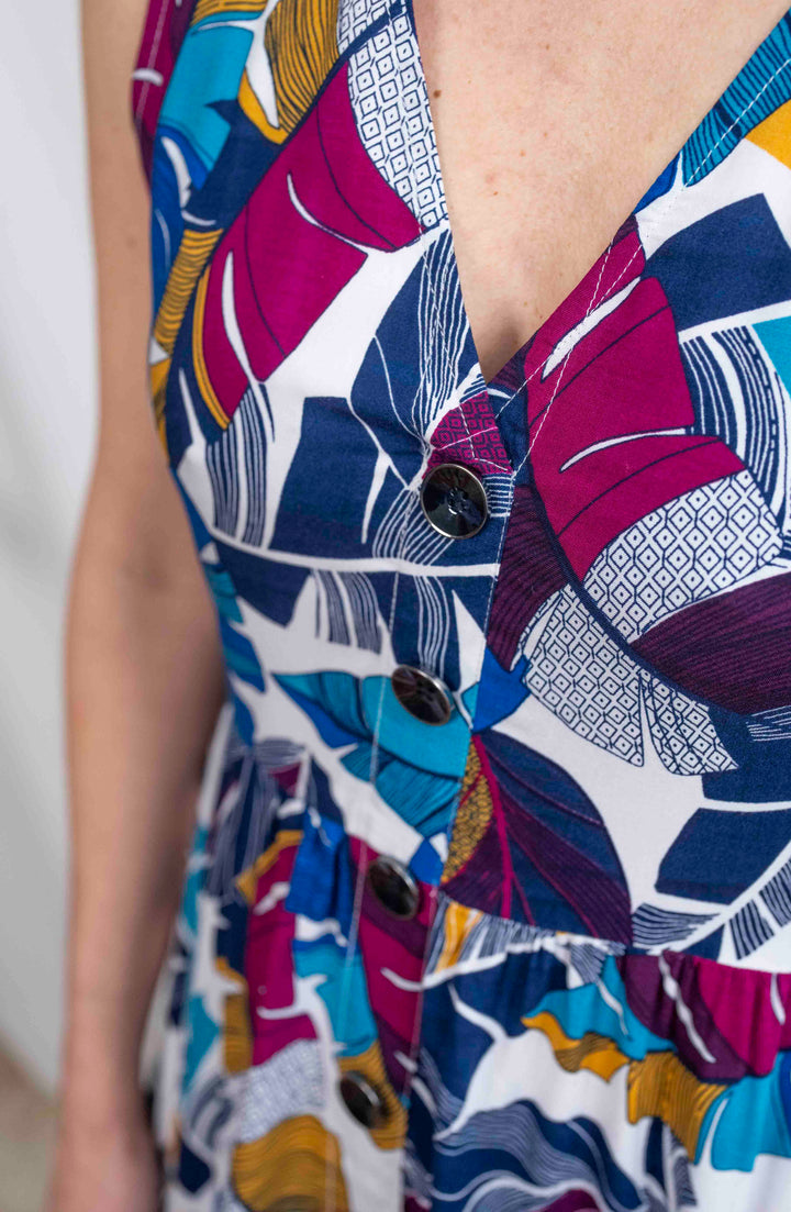 שמלת יולי טרופיקל