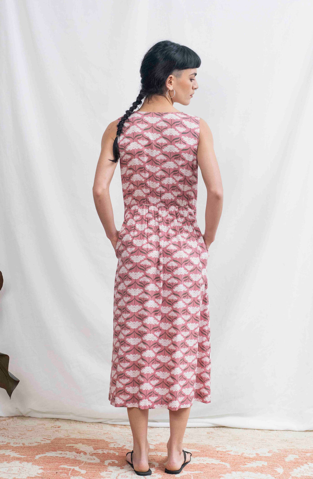 שמלת יולי ורוד עתיק