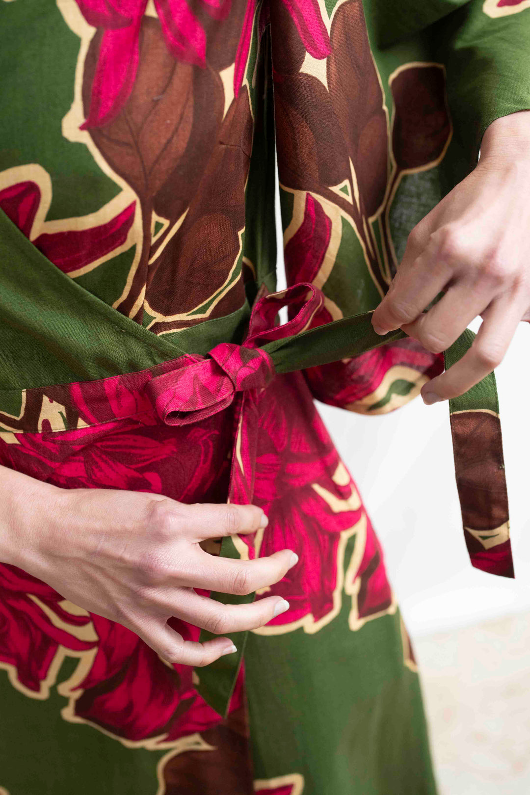 שמלת קימונו מקסי עוצרת נשימה