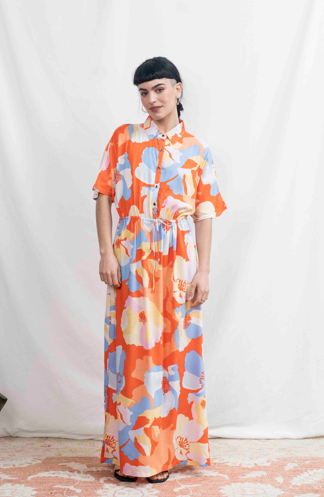 שמלת קיוטו אושר בכתום