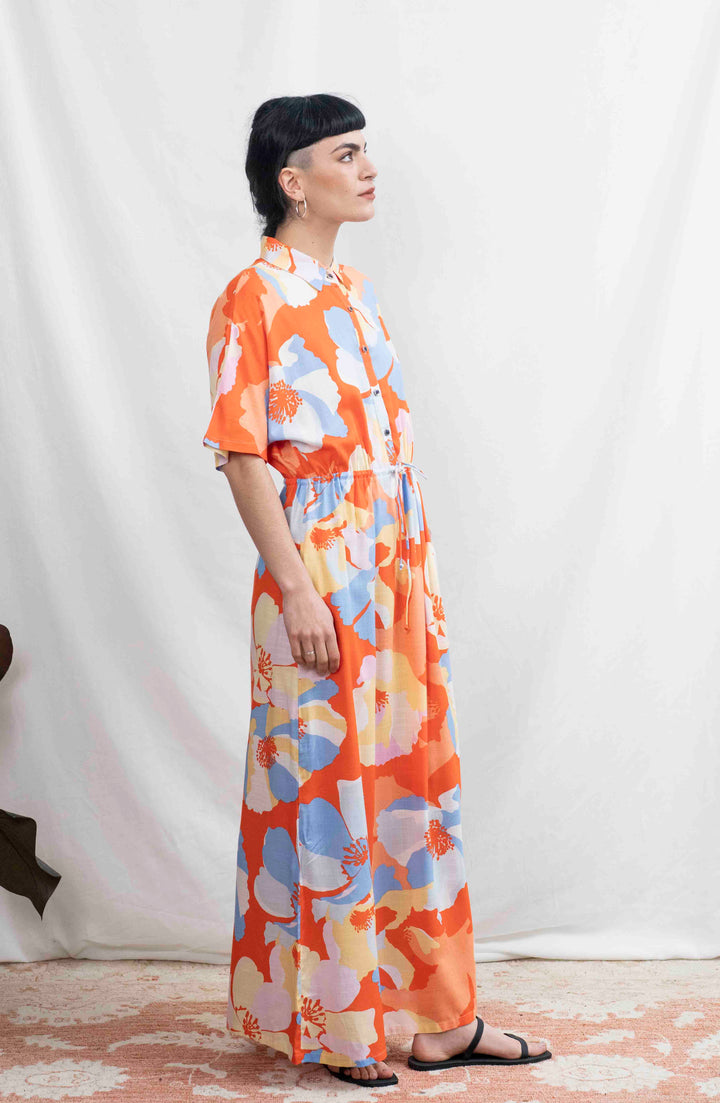 שמלת קיוטו אושר בכתום