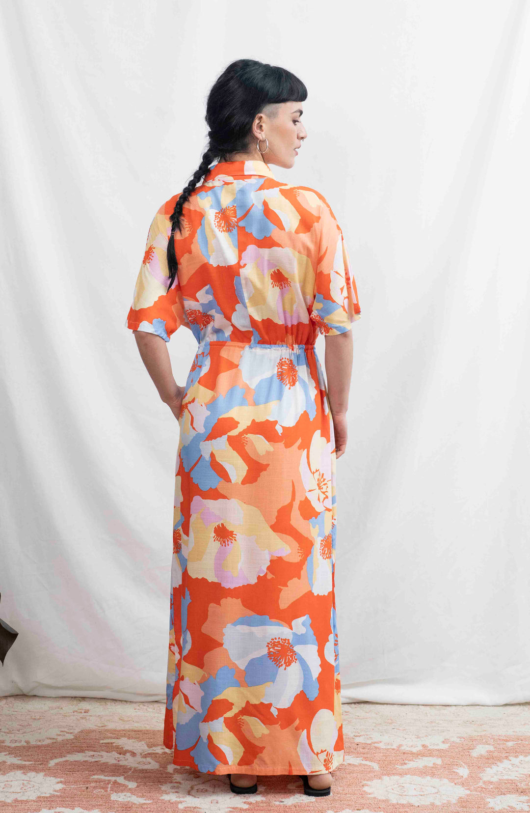 שמלת קיוטו אושר בכתום