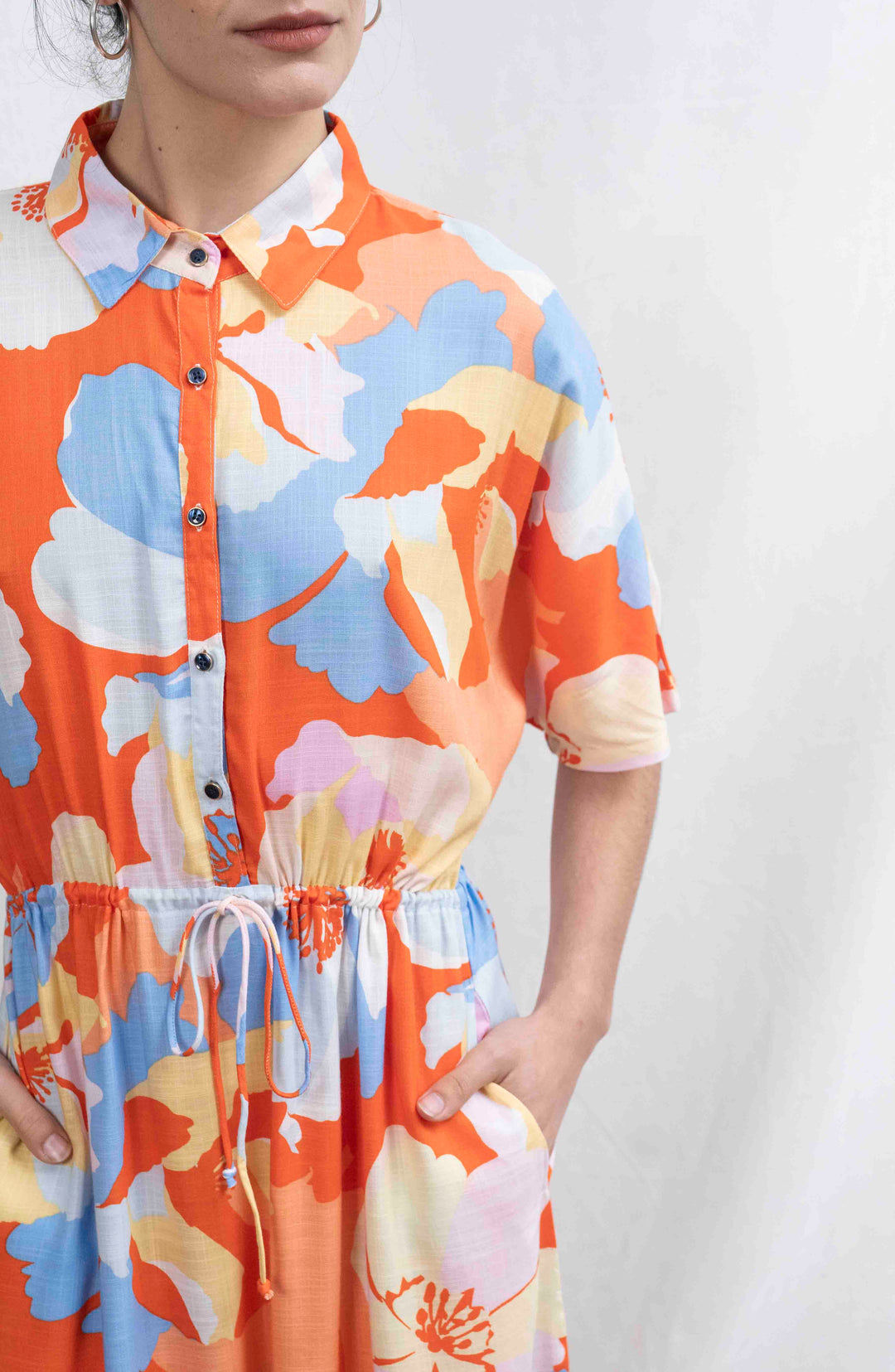 שמלת קיוטו אושר בכתום