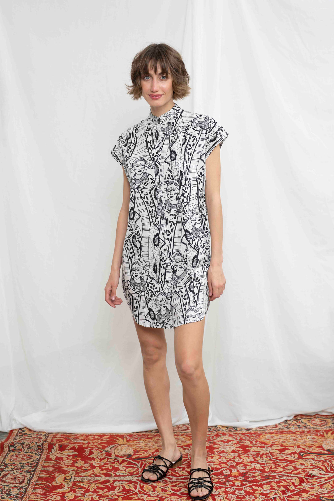 טוניקת מיני אוברסייז נשות השבט