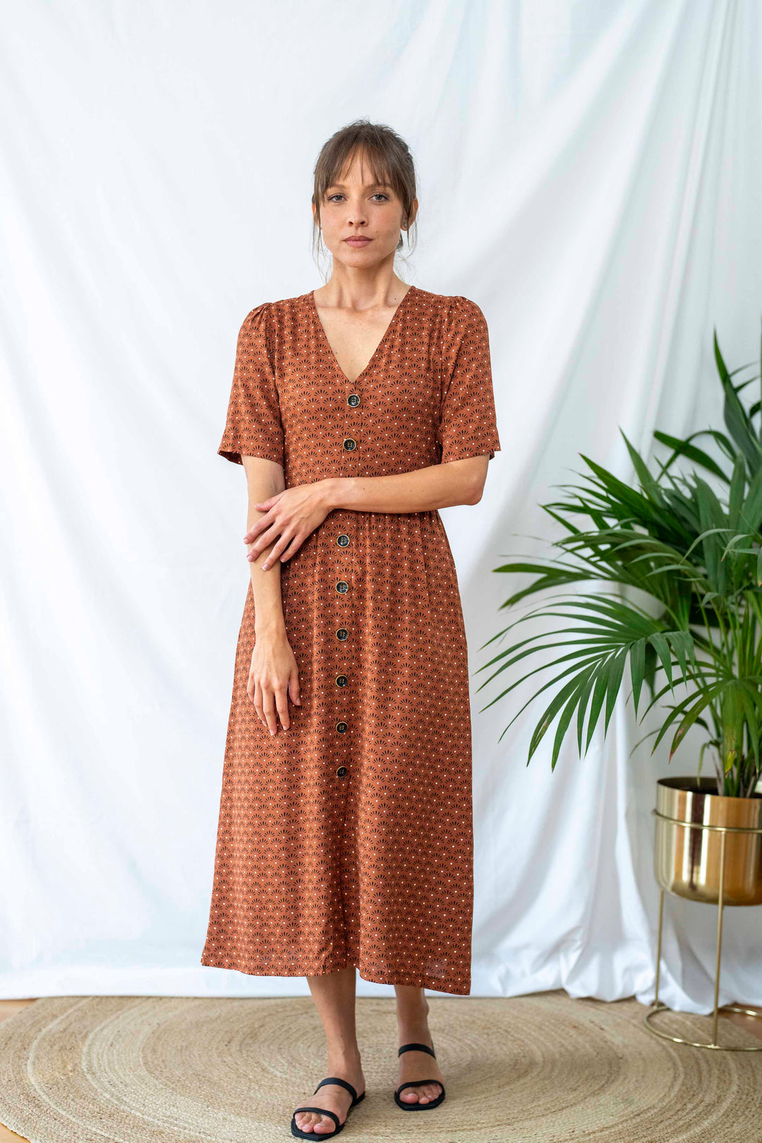 שמלת יולי שרוול מלכת המדבר