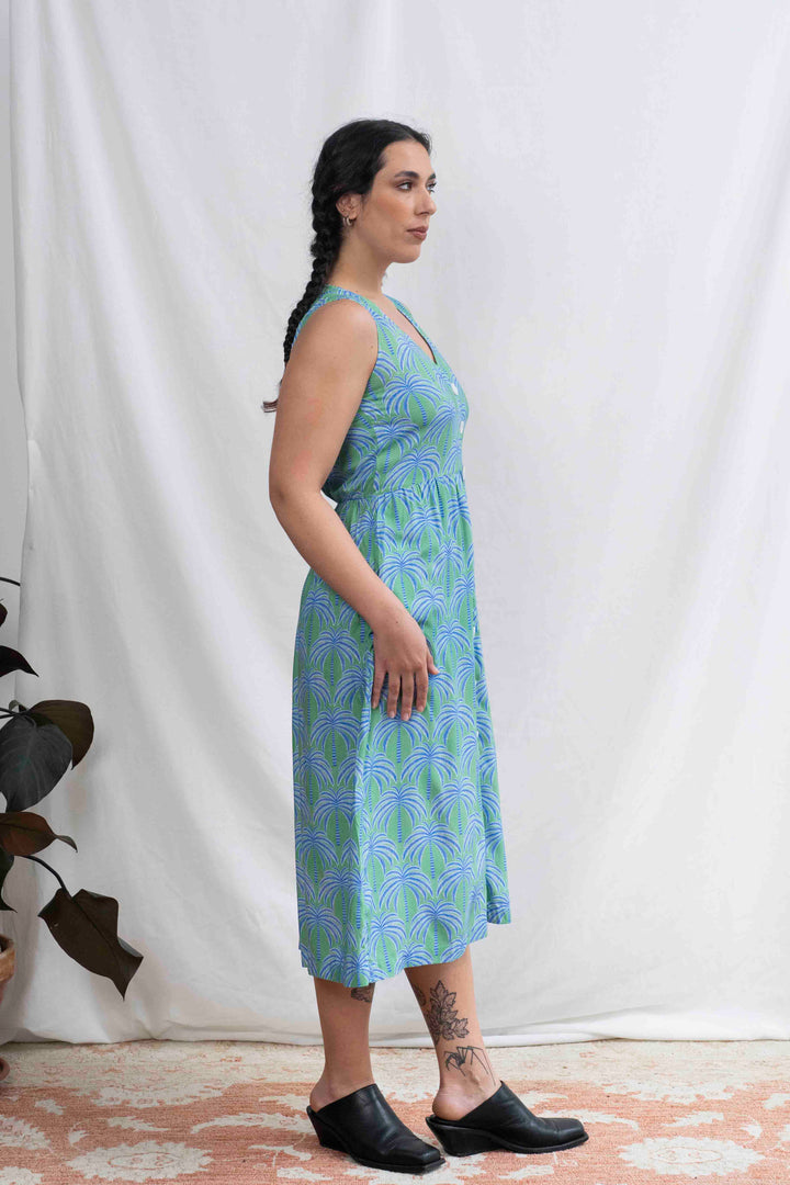 שמלת יולי דקלים