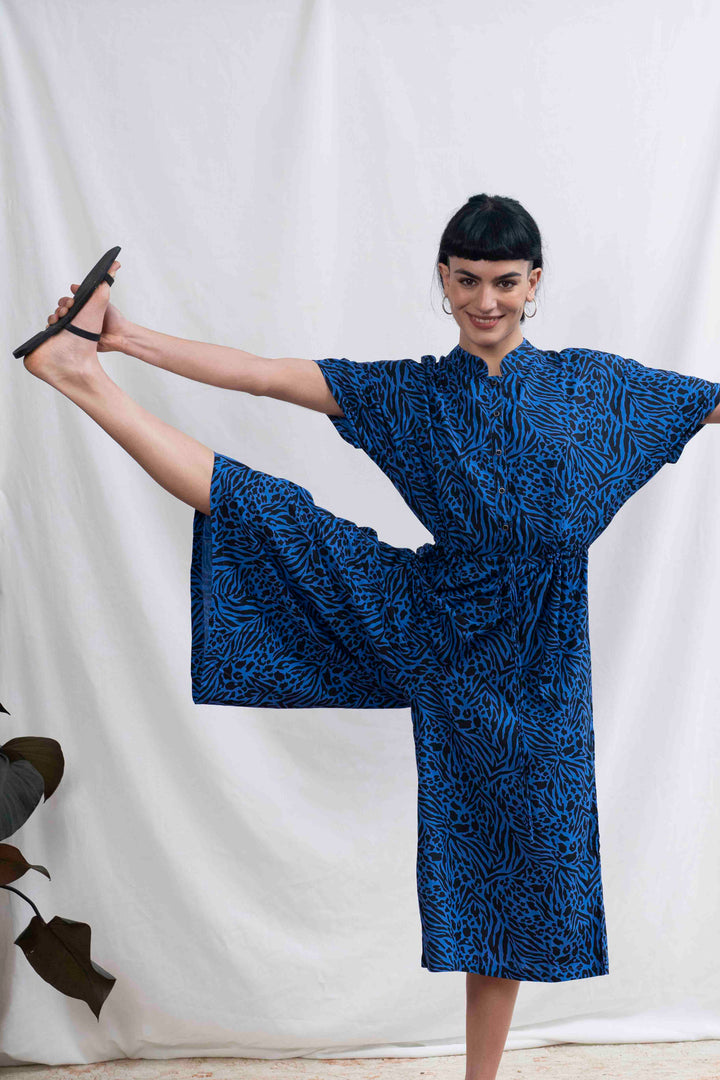 אוברול גל בלו לאופרד