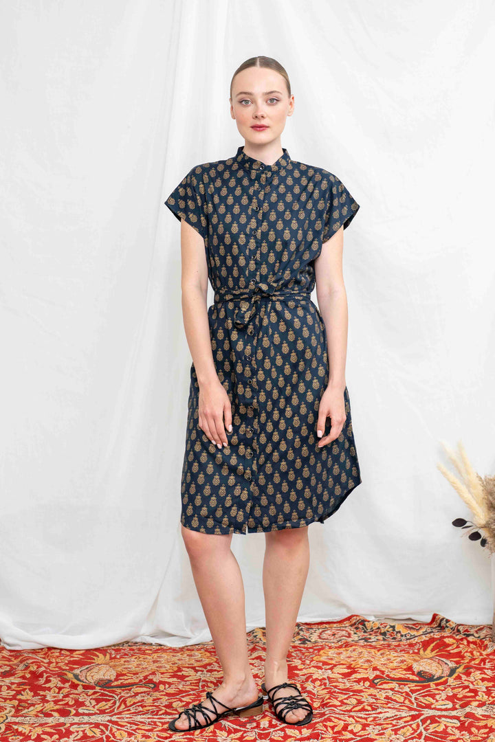 שמלת מידי אוברסייז מדליוני זהב