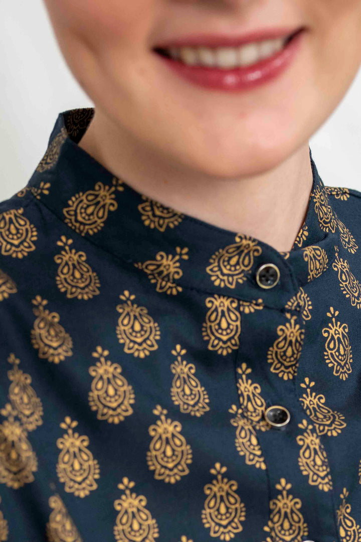 שמלת מידי אוברסייז מדליוני זהב