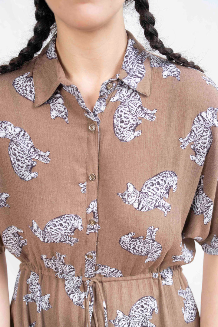 שמלת קיוטו חתולים בצמרת