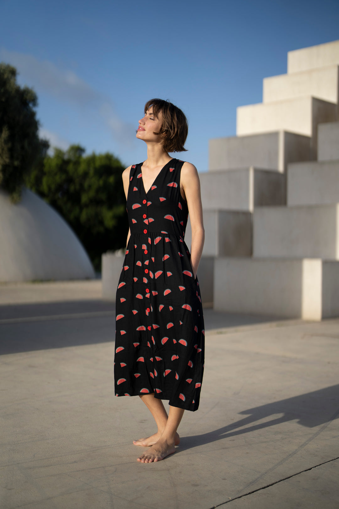 שמלת יולי אבטיח ארץ ישראלי