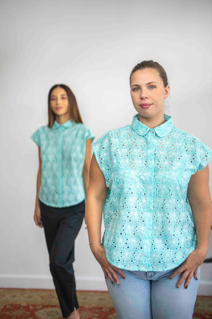 חולצת נעמי מנטה