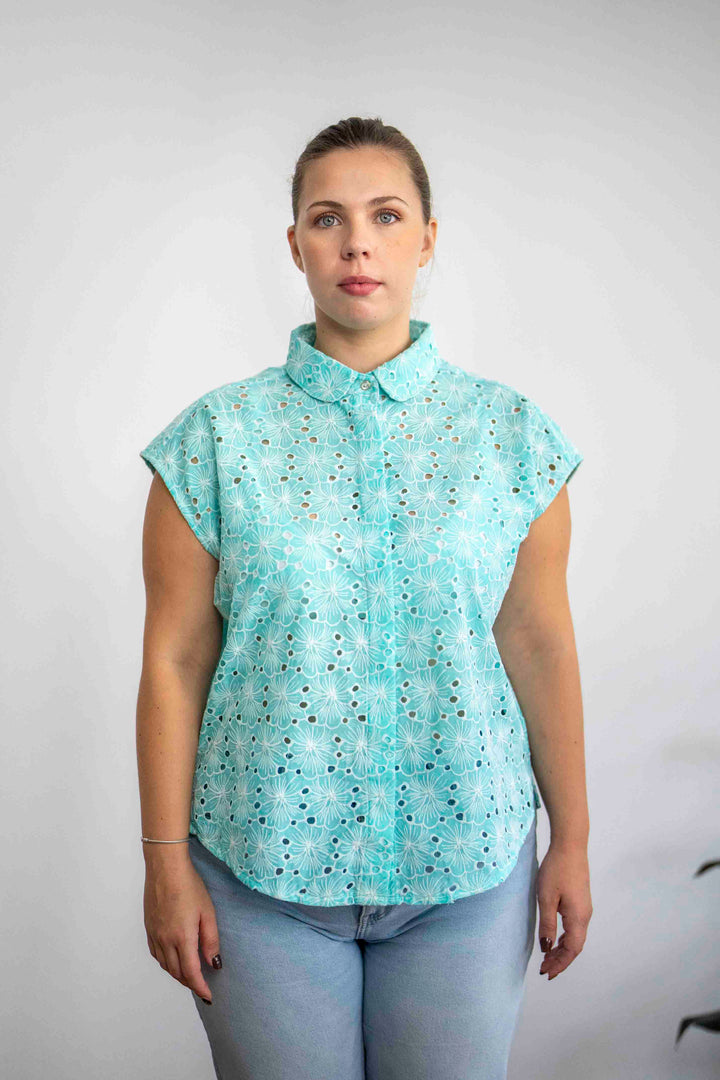 חולצת נעמי מנטה