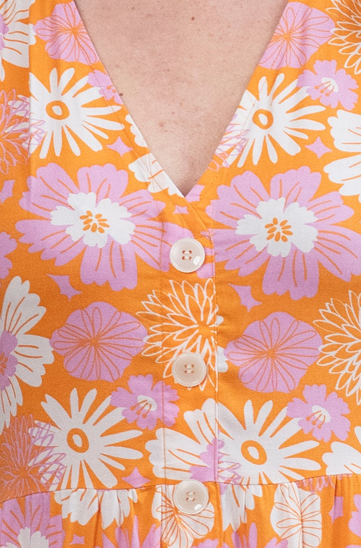 שמלת יולי פרחי קיץ