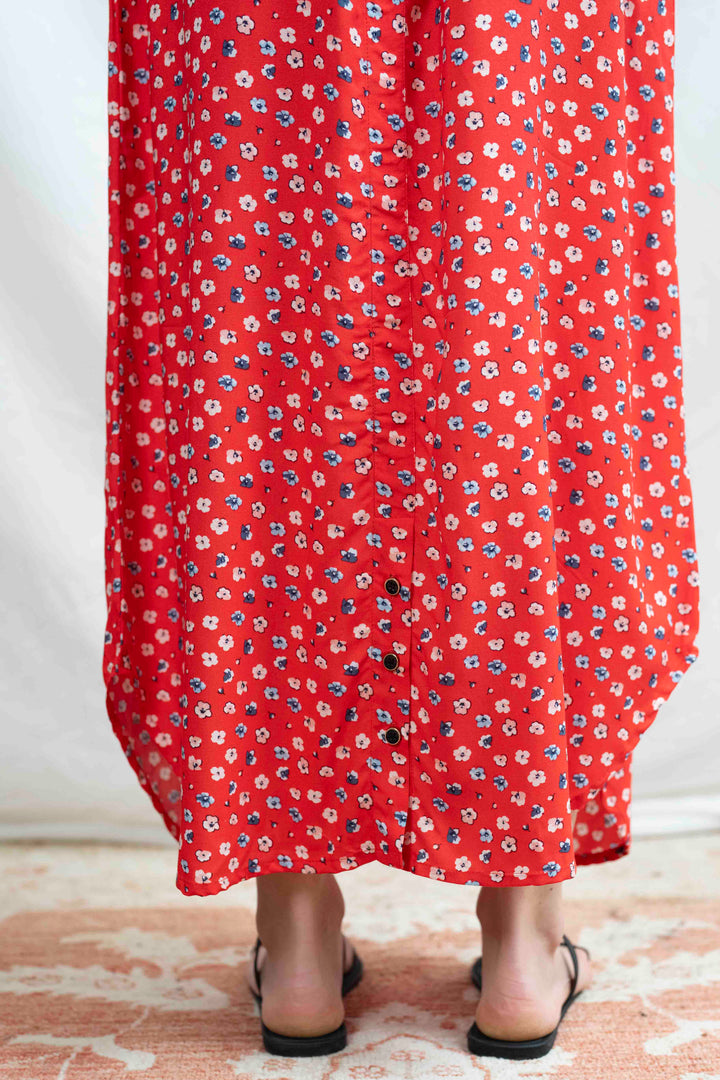 שמלת מקסי אוברסייז לוהטת במיוחד