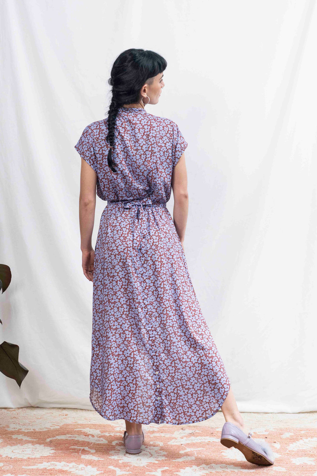 שמלת מקסי אוברסייז זכיתי לאהוב