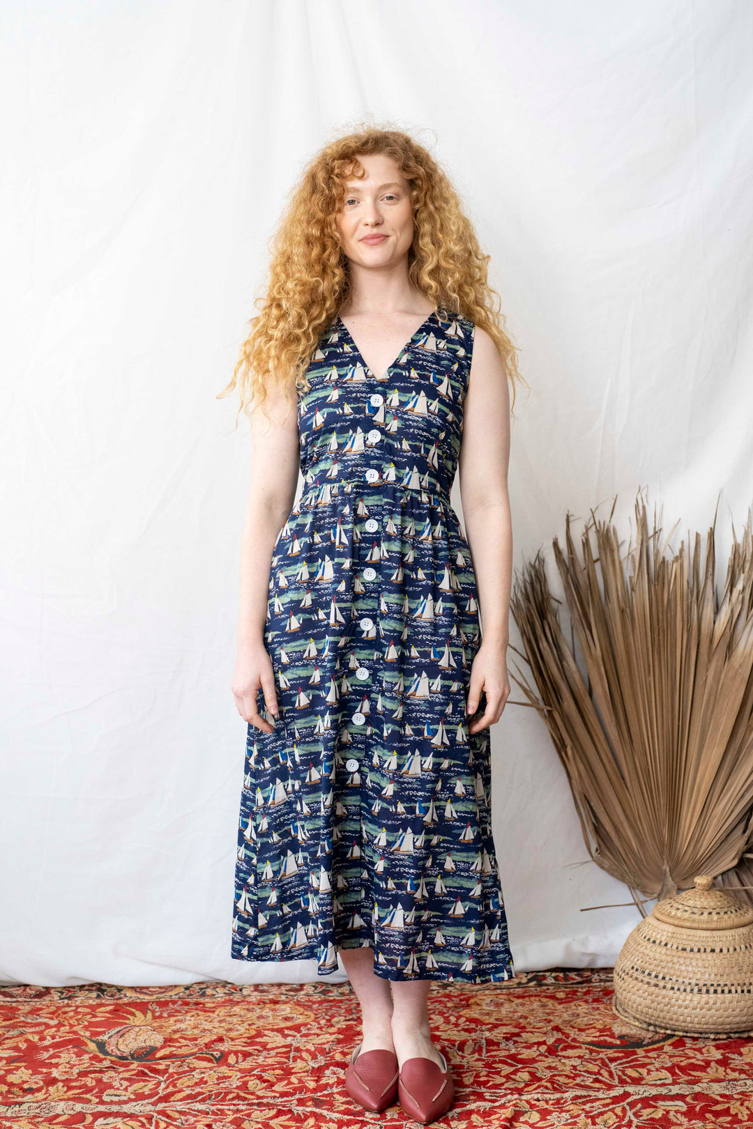 שמלת יולי סירות מפרש