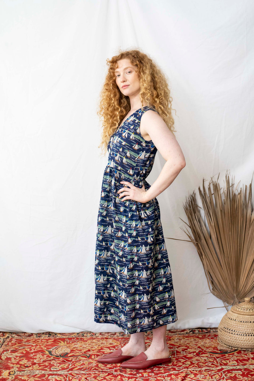 שמלת יולי סירות מפרש