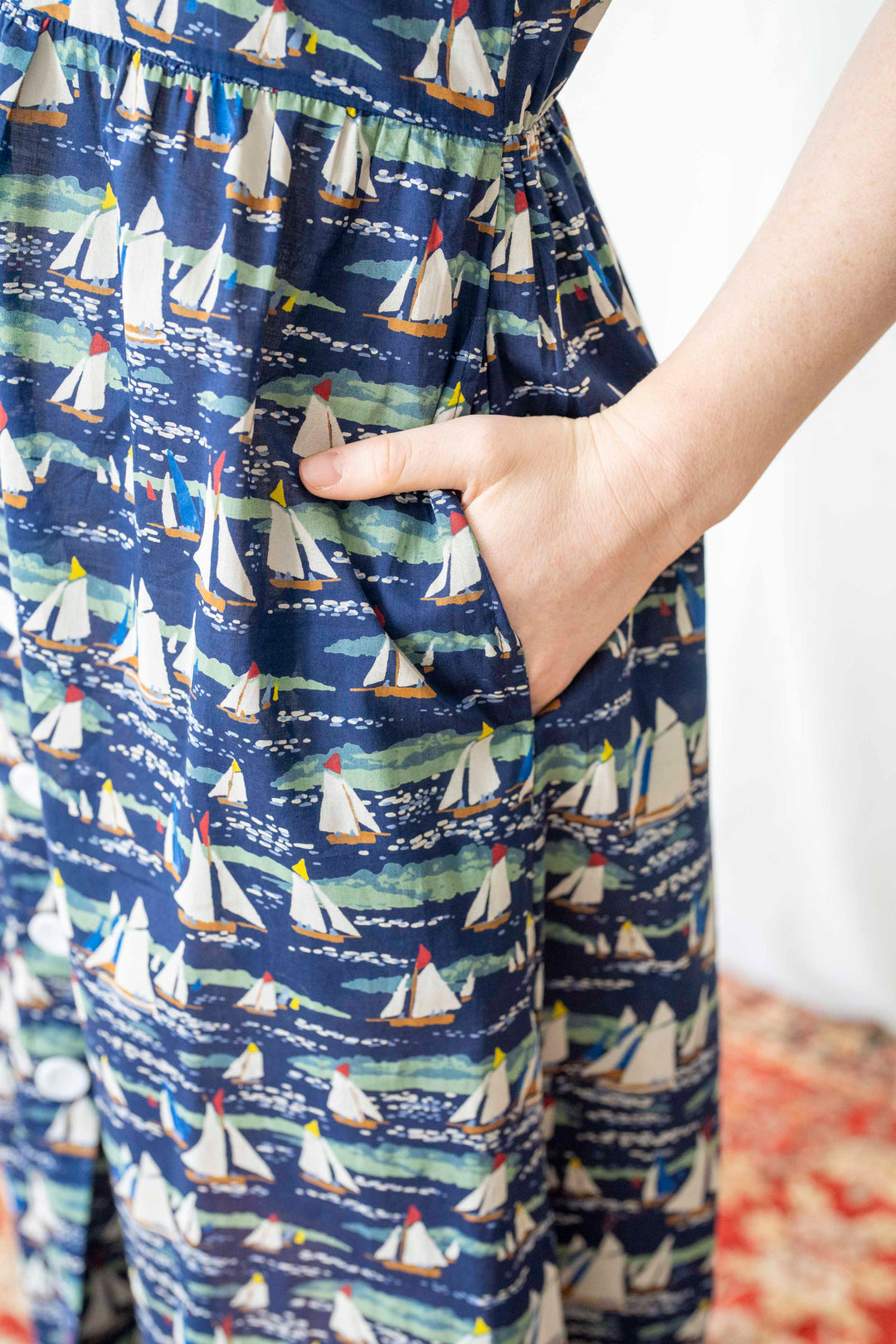 שמלת יולי סירות מפרש