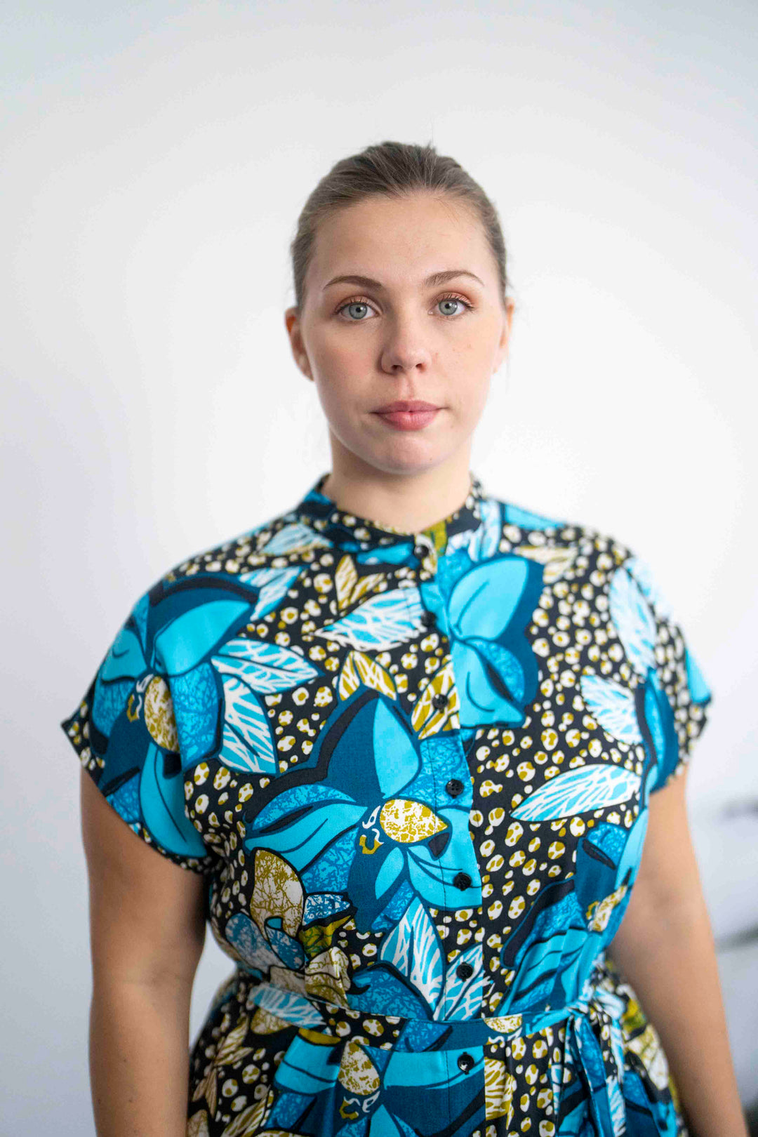 שמלת מקסי אוברסייז אפריקה חדש