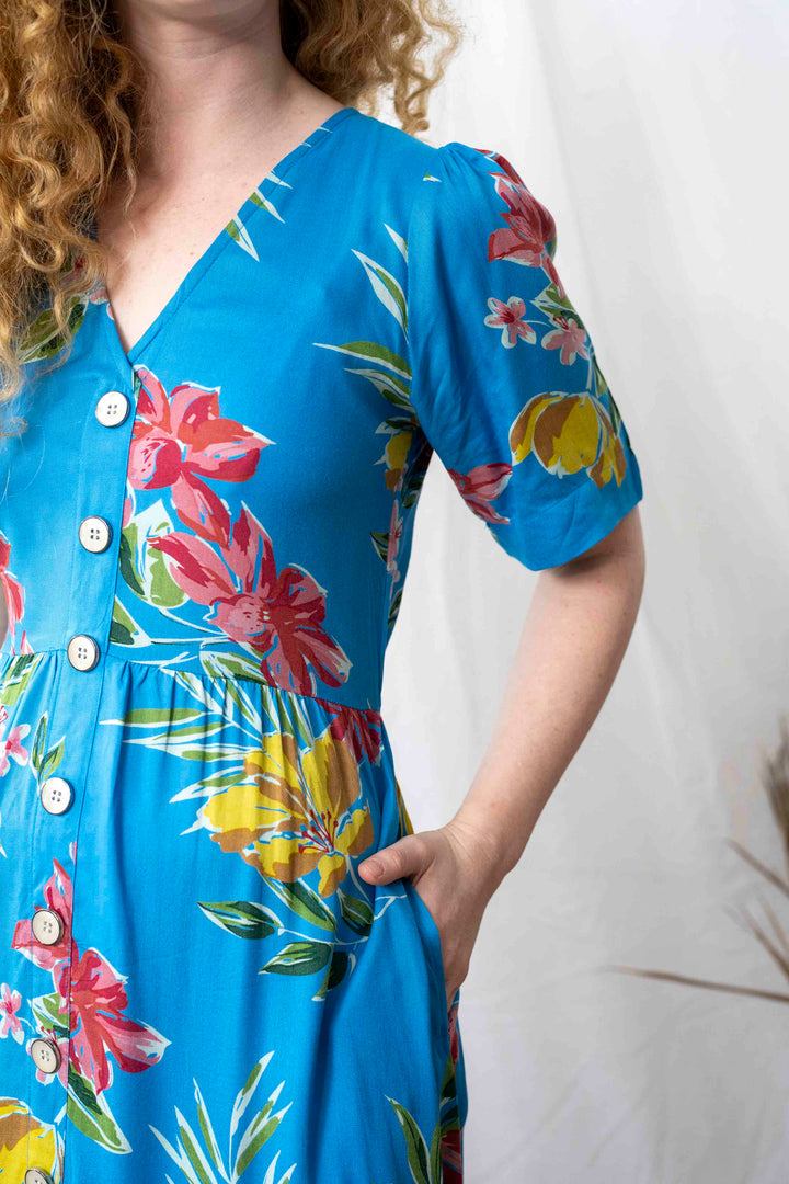 שמלת יולי שרוול ילדת הכפר