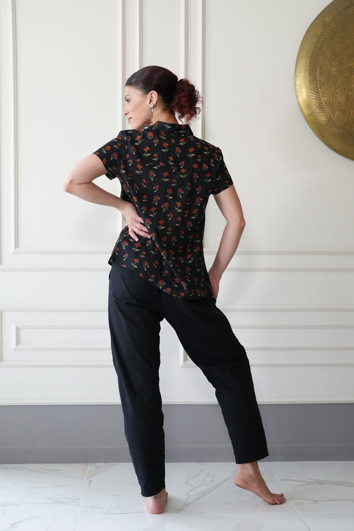 חולצת דריה פרחי סתיו Back In Stock