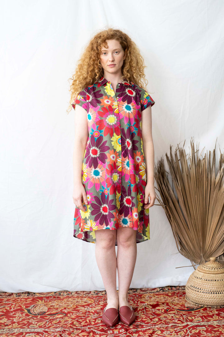 שמלת טוקיו בולד פלאואר Back In Stock