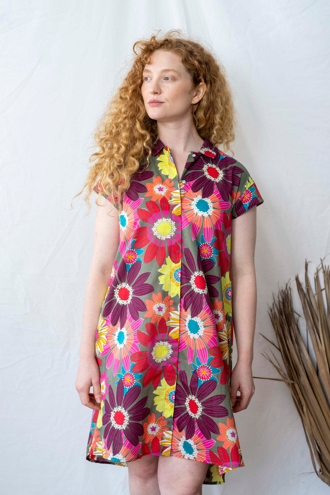 שמלת טוקיו בולד פלאואר Back In Stock