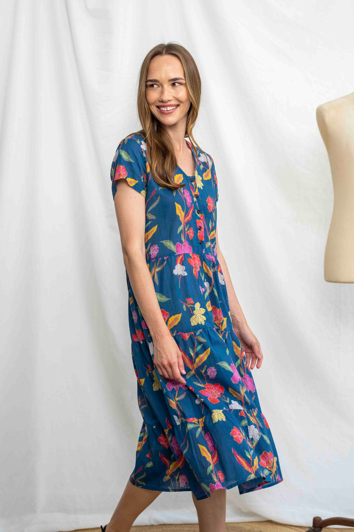 שמלת קומות פרחים רומנטית