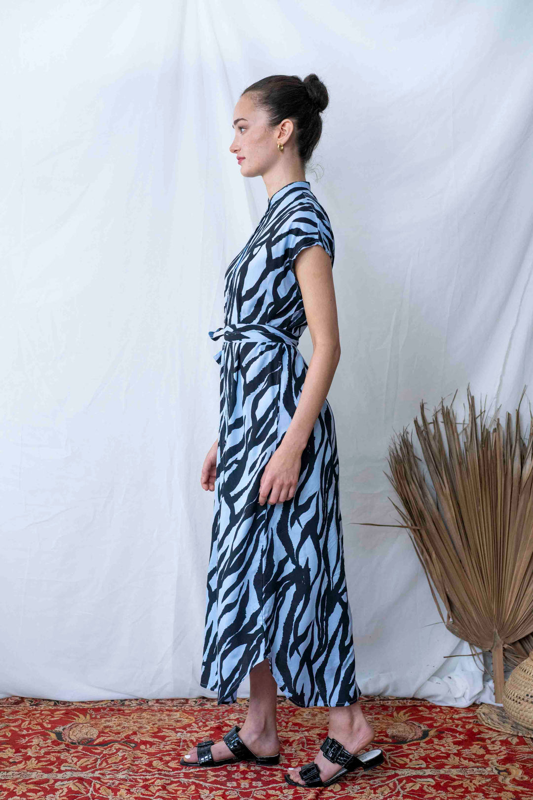 שמלת מקסי אוברסייז הוריקן