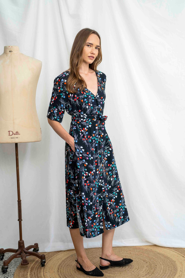 שמלת מיכאלה זרי טוליפ