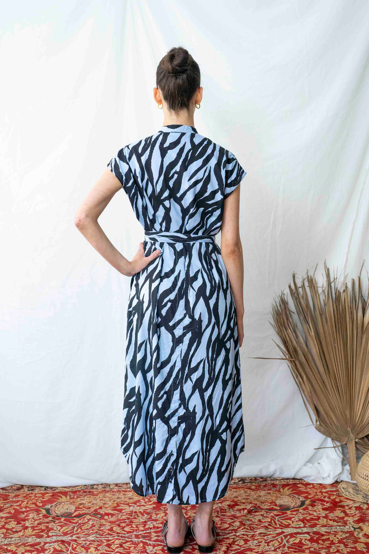 שמלת מקסי אוברסייז הוריקן