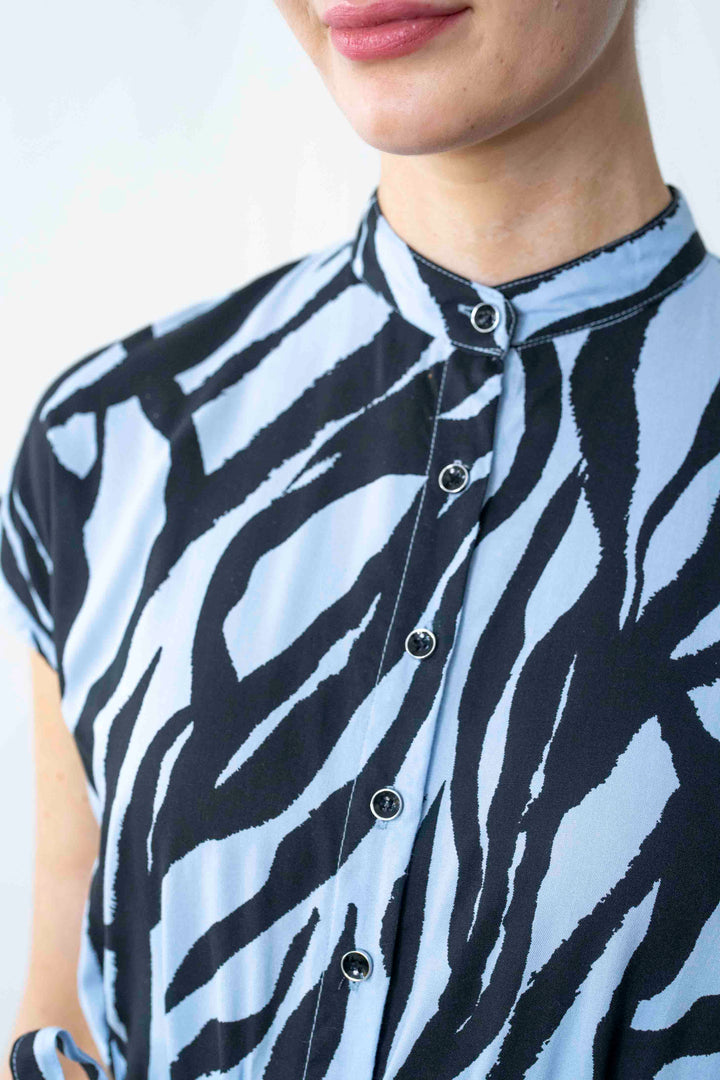 שמלת מקסי אוברסייז הוריקן