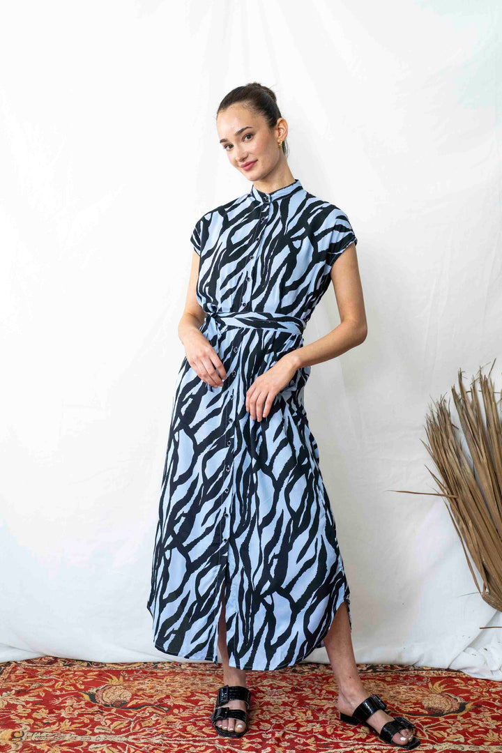 שמלת מקסי אוברסייז הוריקן