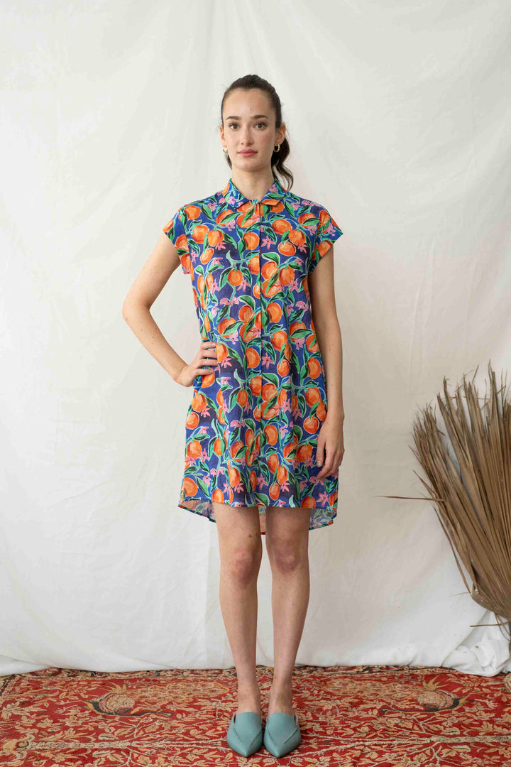 שמלת טוקיו תפוזים Back In Stock