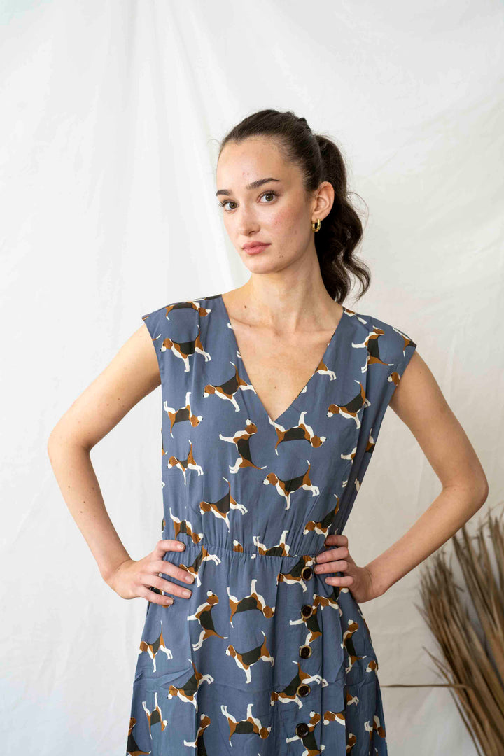 שמלת אווה כלבלבים