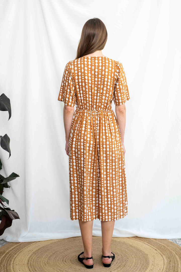 שמלת יולי שרוול מדברית