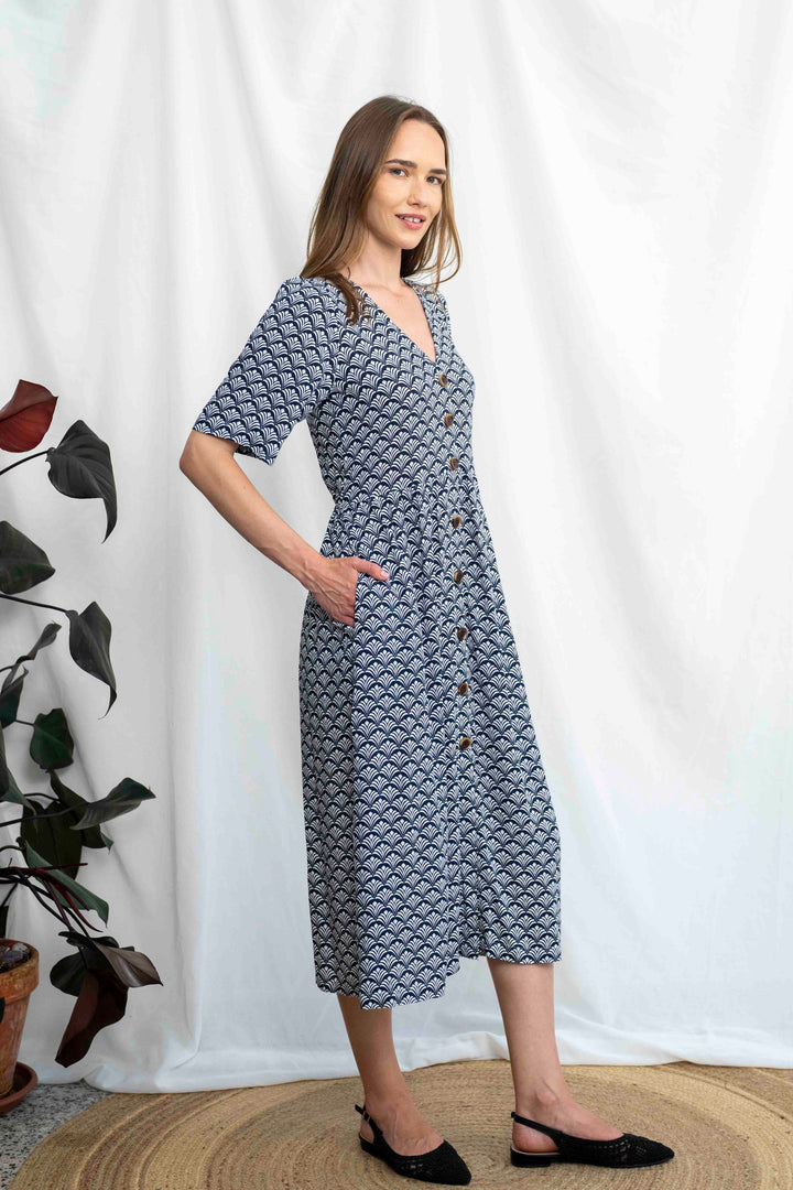 שמלת יולי שרוול קסומה